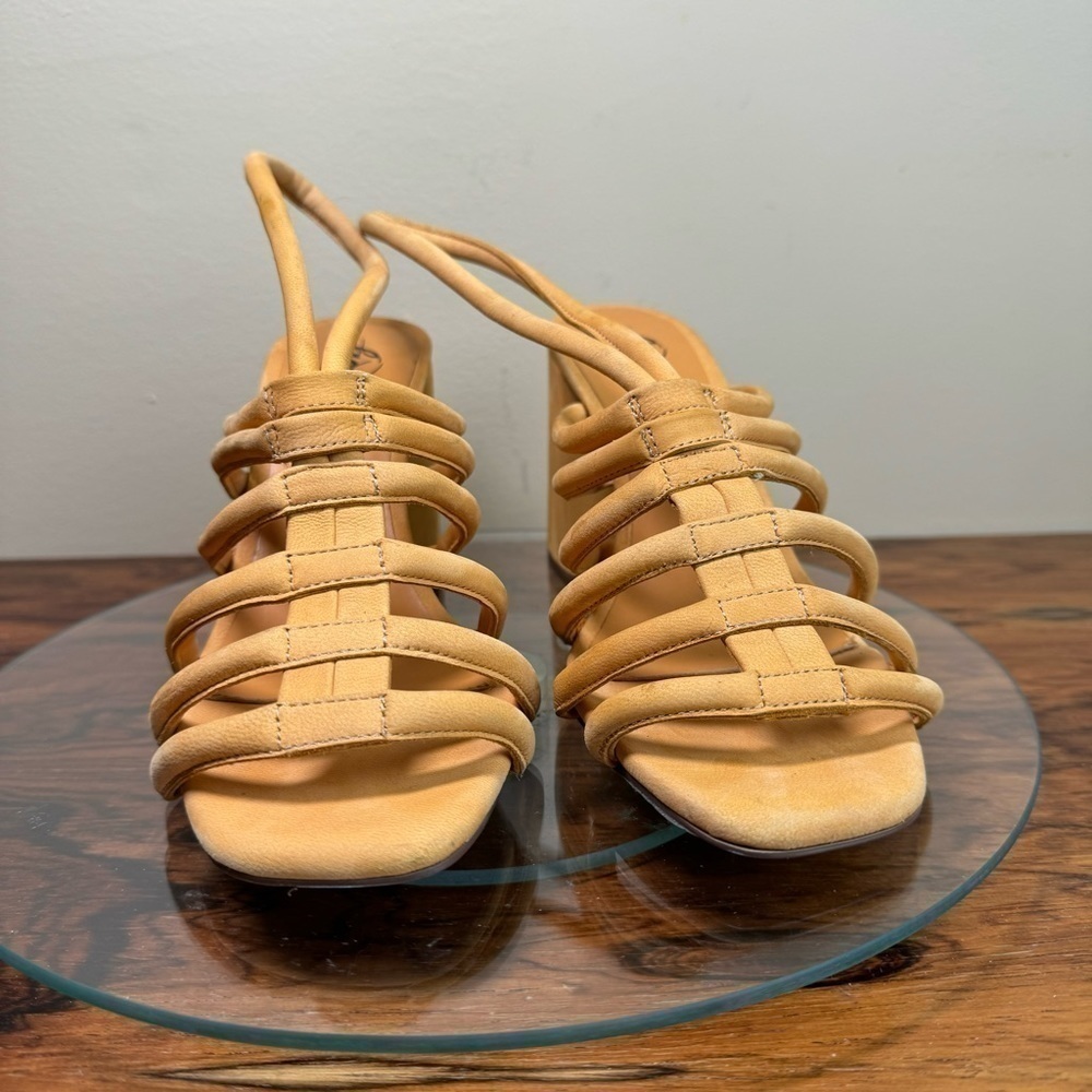 Free People Women’s Colette Sandal hot orange size 39 /9 - Picture 8 of 15